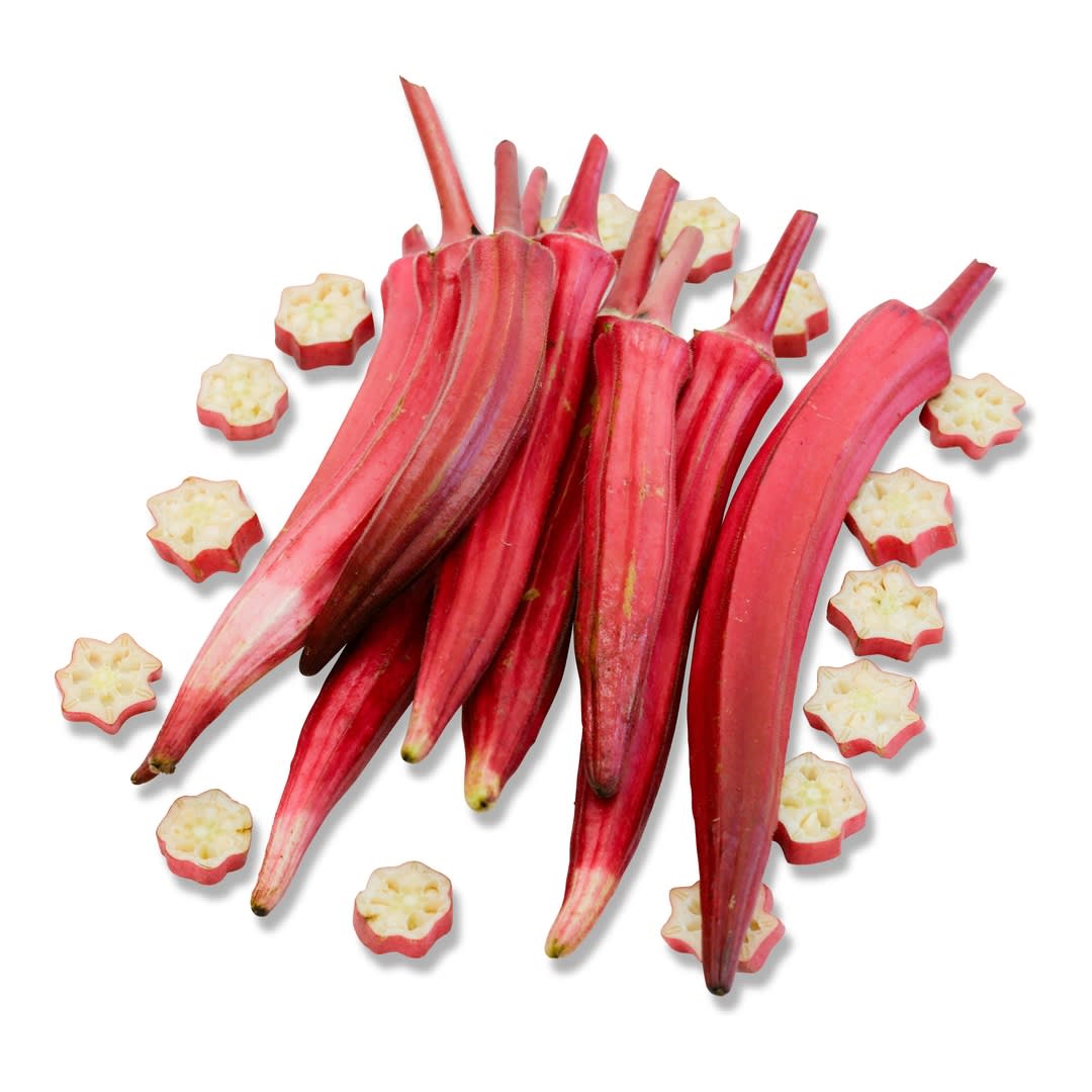 Okra Seeds, Jing Orange