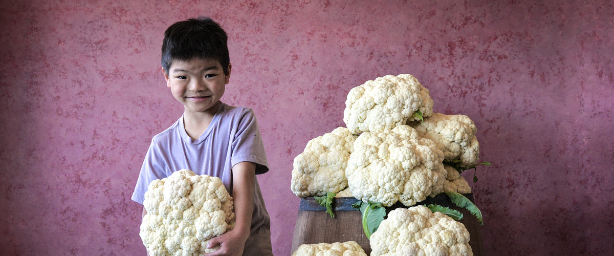 Cauliflower Seeds collection hero