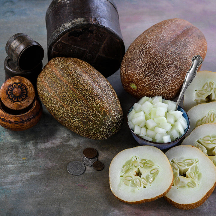 Sikkim Cucumbers sliced and diced.