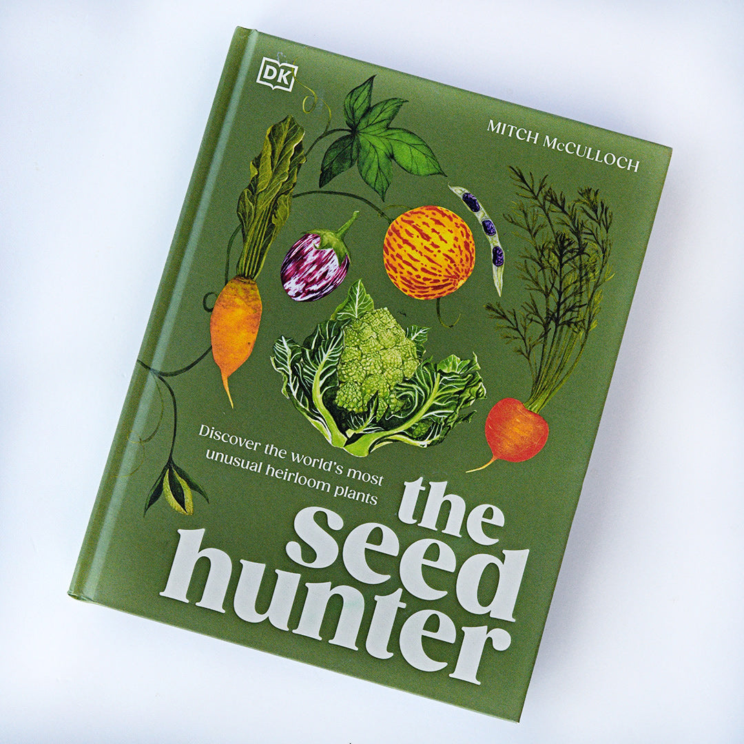 The Seed Hunter by Mitch McCulloch on a white background.