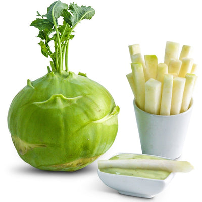 Kohlrabi Seeds, Early White Vienna