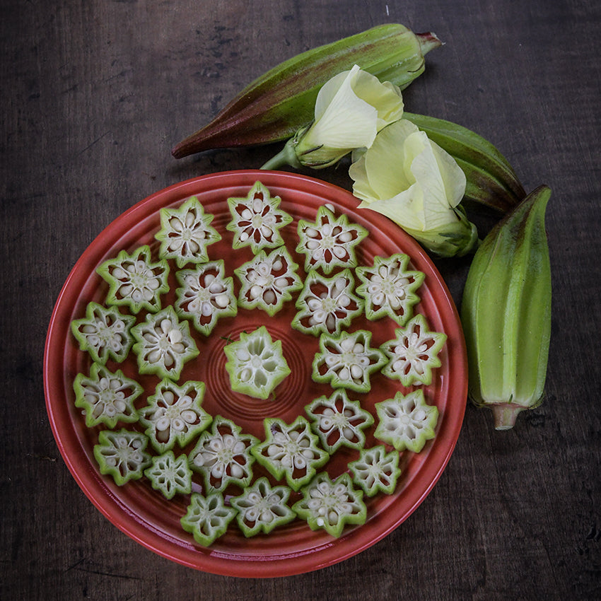 Okra Seeds, Alabama Red