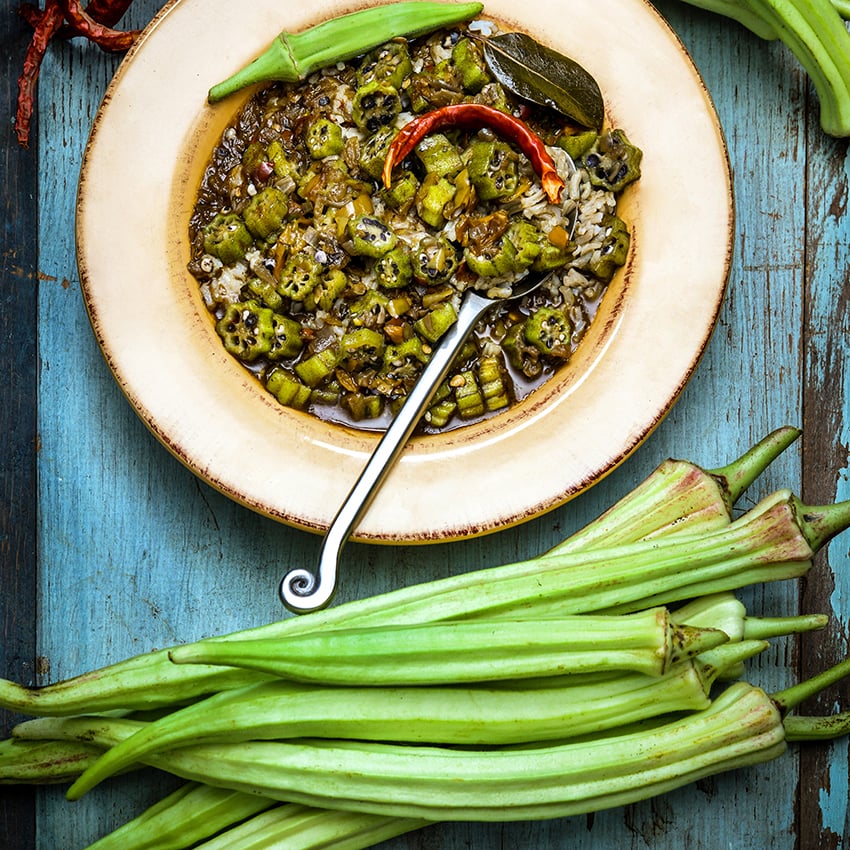 Okra Seeds, Louisiana 16 Inch Long Pod