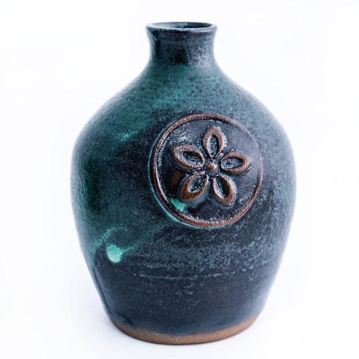 Pottery, Handmade Mini Stoneware Bud Vase