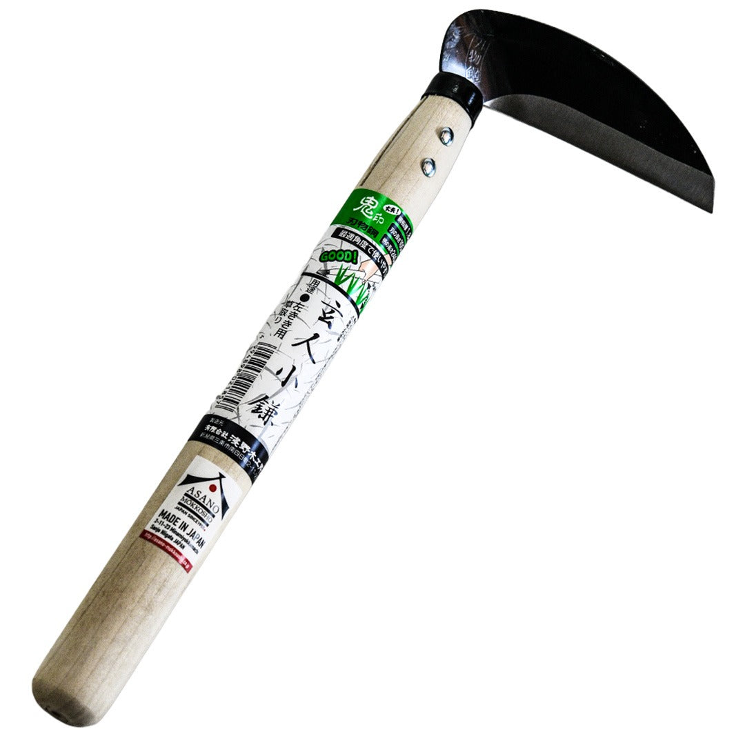 Professional Sickle Left Handed from Japan on a white background