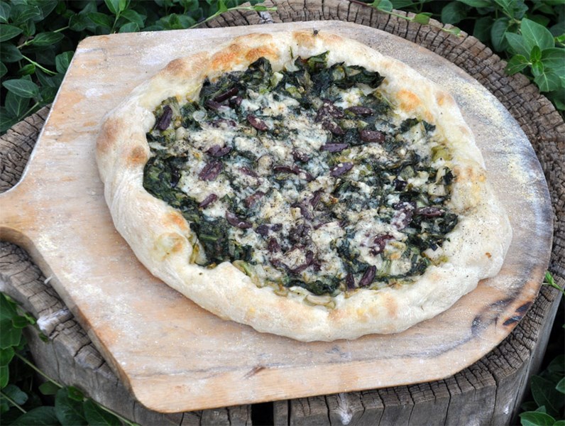 Escarole_Pizza