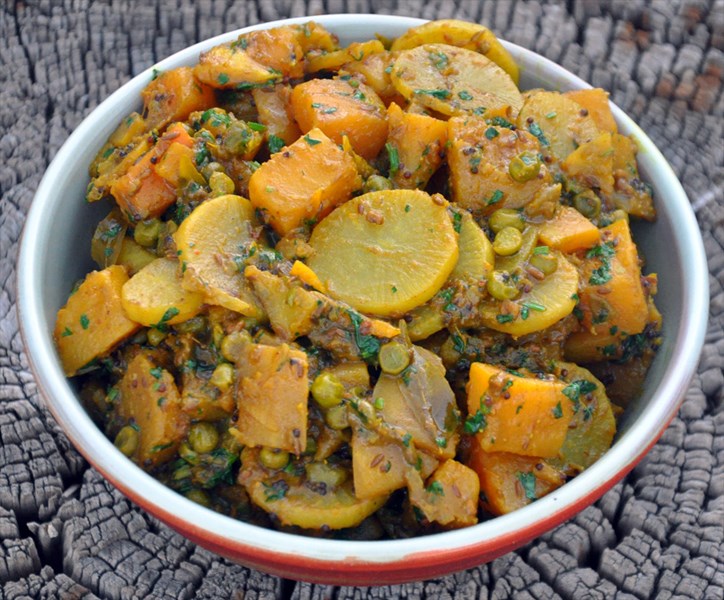 squash-radish-curry
