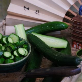 Aonaga Jibai cucumber