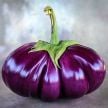 Eggplant Seeds, Thai Purple Ribbed