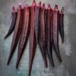 Okra Seeds, Bowling Red 