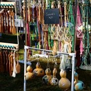 A vendor's wares shown at the Baker Creek Fall Harvest Festival.