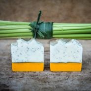 Lemongrass with homemade soap provided by Jessica Painter.