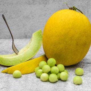 Golden Honeymoon melon.